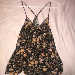 American Eagle Floral Tank Top